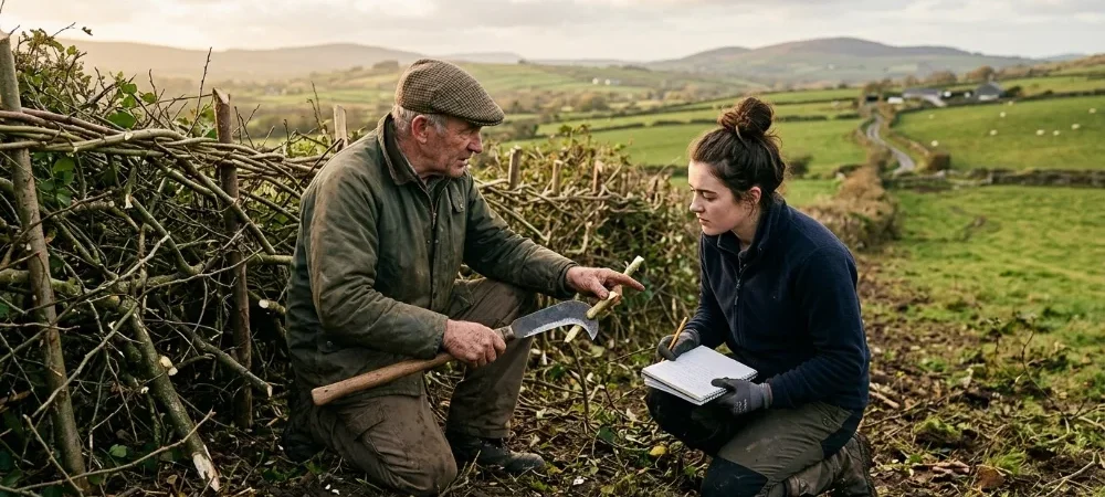 The Art of Hedge Laying:            A Beginner’s Step-by-Step Guide